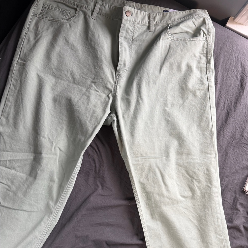 Vineyard Vines Sage Green Chino Pants 42x32 Slim Pant